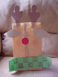 Reindeer Gift Bag | Heavenly Homemakers