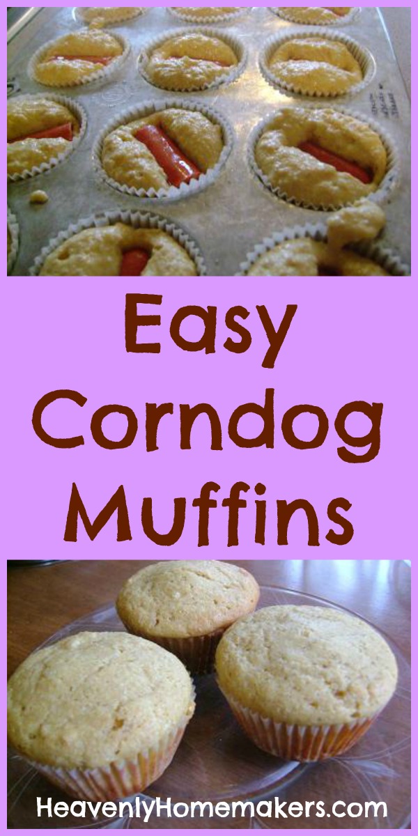 Easy Corndog Muffins