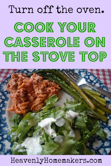 Cook Your Casserole on the Stovetop