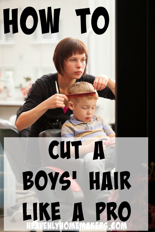 How to Cut a Boys Hair Like a Pro