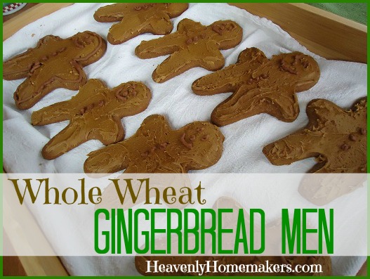 Whole Wheat Gingerbread Men