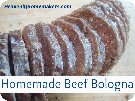 Homemade Beef Bologna