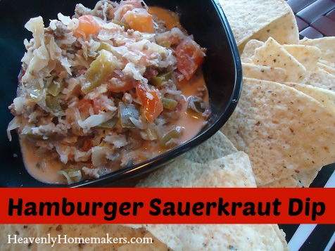 Hamburger Sauerkraut Dip