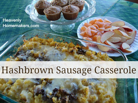 Hashbrown Sausage Casserole