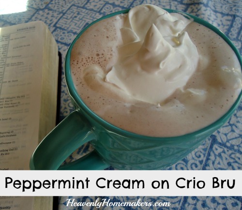 Peppermint Cream on Crio Bru