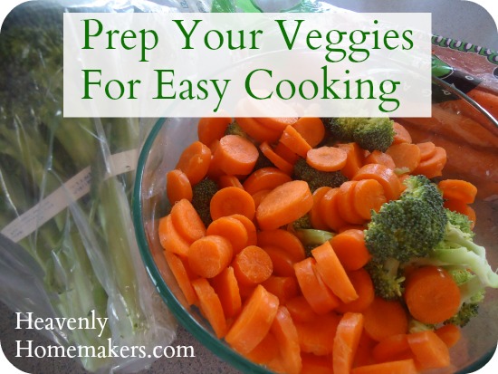 Prep Your Veggies for Easy Cooking
