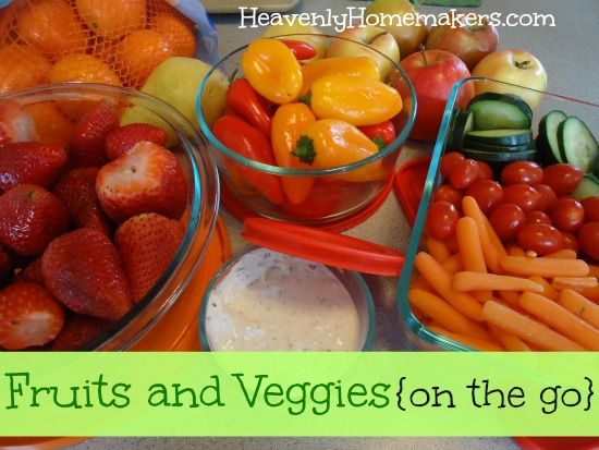 Fruits and Veggies On the Go