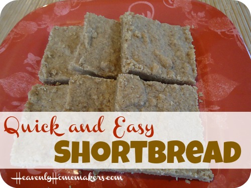 Quick and Easy Shortbread