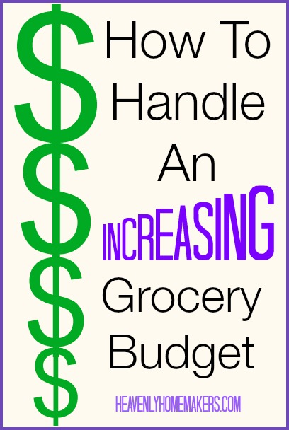 How to Handle an Increasing Grocery Budget