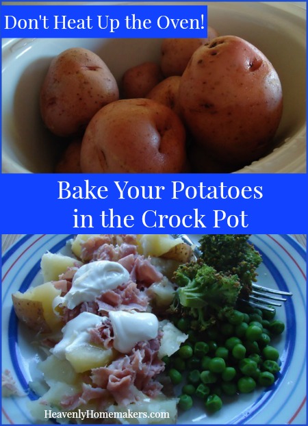 Bake Your Potatoes in the Crock Pot