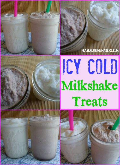Icy Cold Milkshake Treats