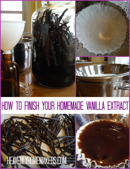 How To Finish Your Vanilla Extract