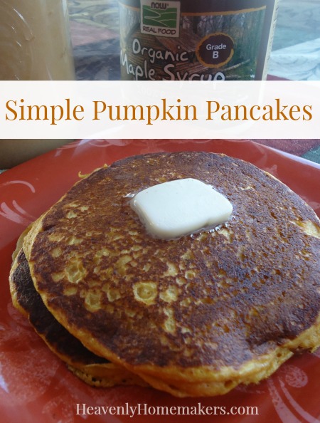 Simple Pumpkin Pancakes