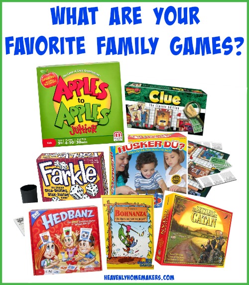 What Are Your Favorite Family Games