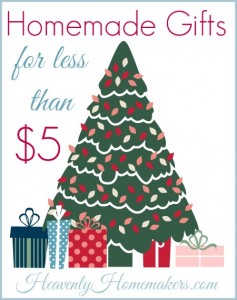 Homemade Gifts for Less Than $5
