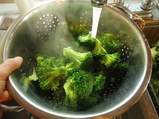 blanch broccoli 4
