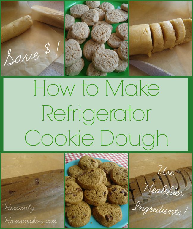 How to Make Refrigerator Cookie Dough