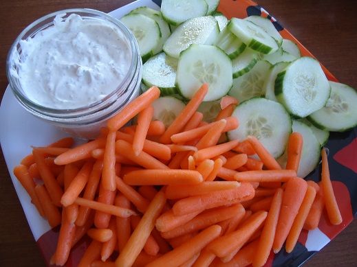 veggies and dip