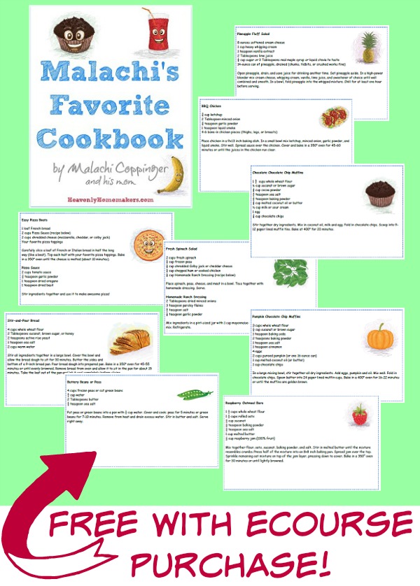 Malachi's Favorite Cookbook Samples2