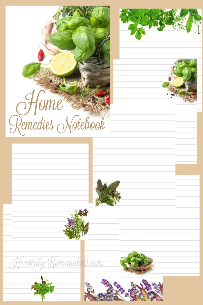 Home Remedies Notebook