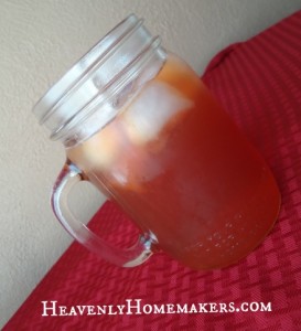 How to Make Raspberry Sweet (or Unsweet) Tea | Heavenly Homemakers