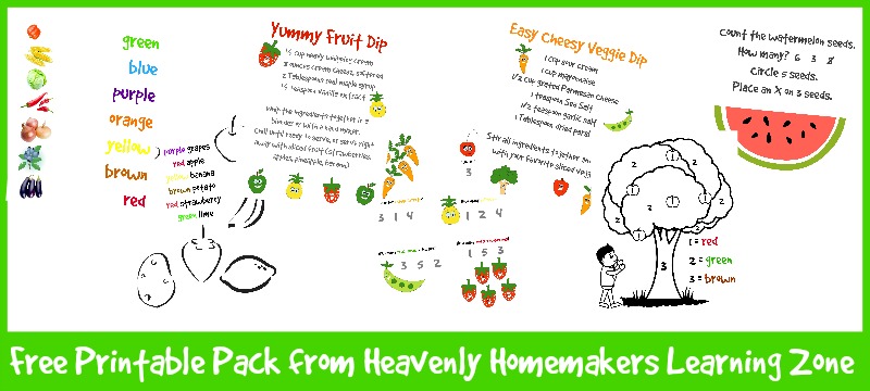 Free Printables from Homemakers Learning Zone