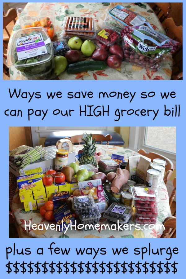 Ways we save money so we can pay our high grocery bill