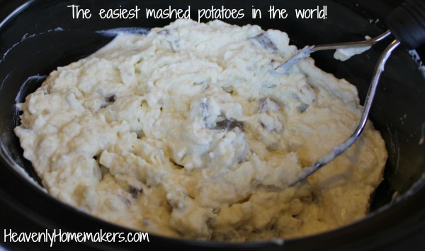 The easiest mashed potatoes in the world!