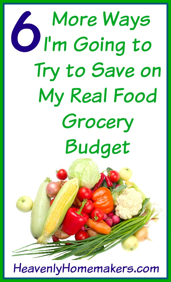 6 More Ways I'm Going to Try to Save on My Real Food Grocery Budget