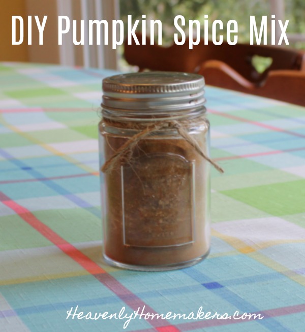 DIY Pumpkin Spice Mix