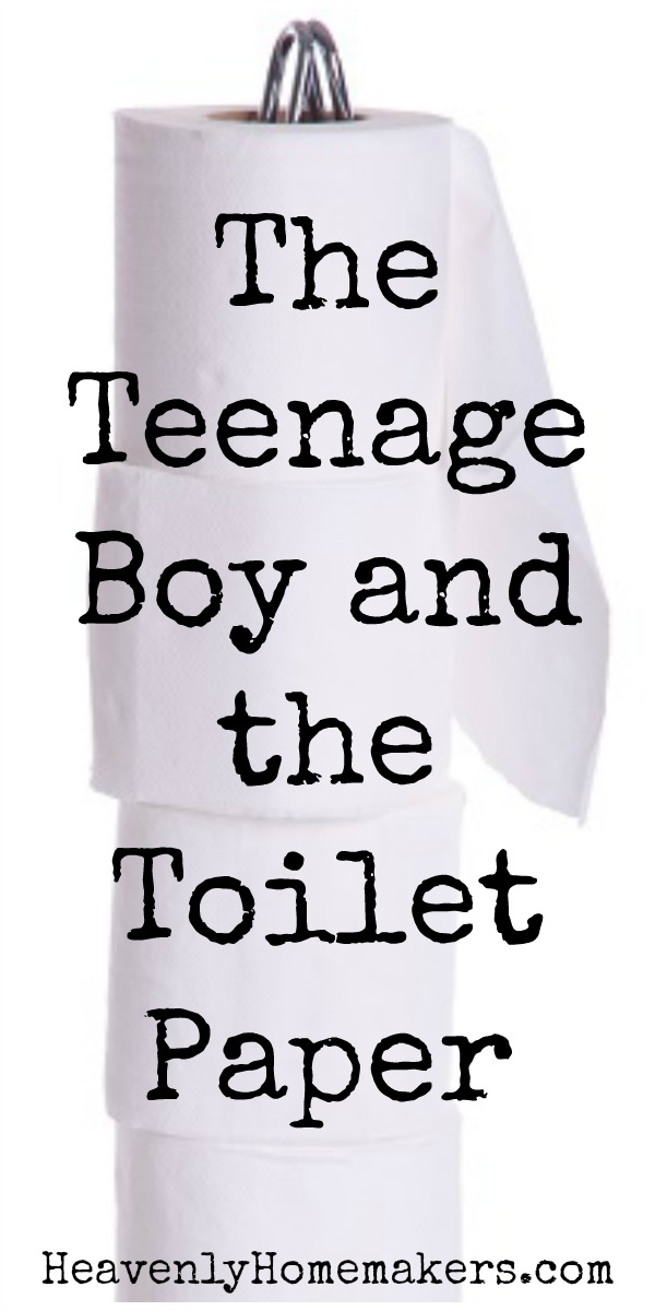 The Teenage Boy and the Toilet Paper