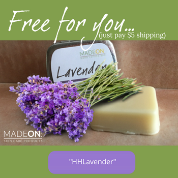free lavender lotion bar