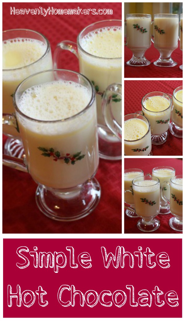 Simple White Hot Choclate