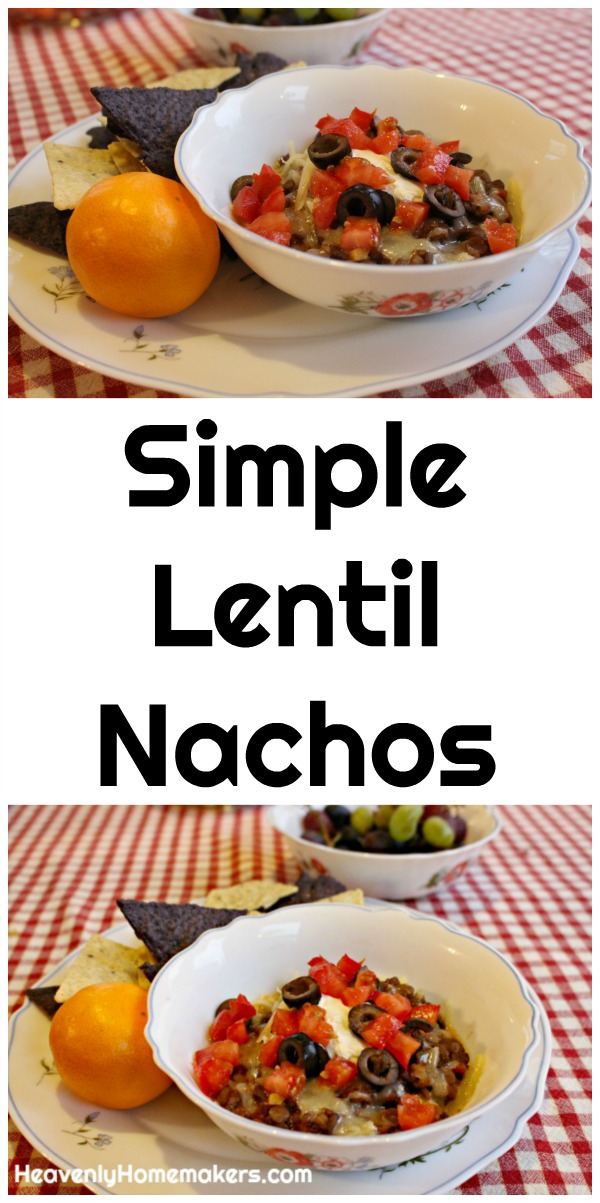 Simple Lentil Nachos