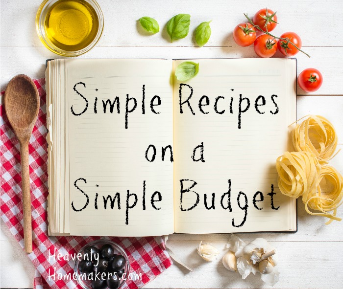 Simple Recipes on a Simple Budget