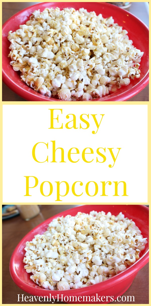 Easy Cheesy Popcorn