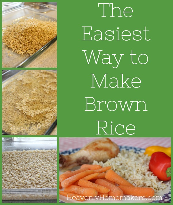 The Easiest Way to Make Brown Rice