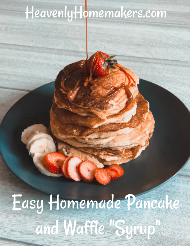 Easy Homemade Pancake and Waffle “Syrup”