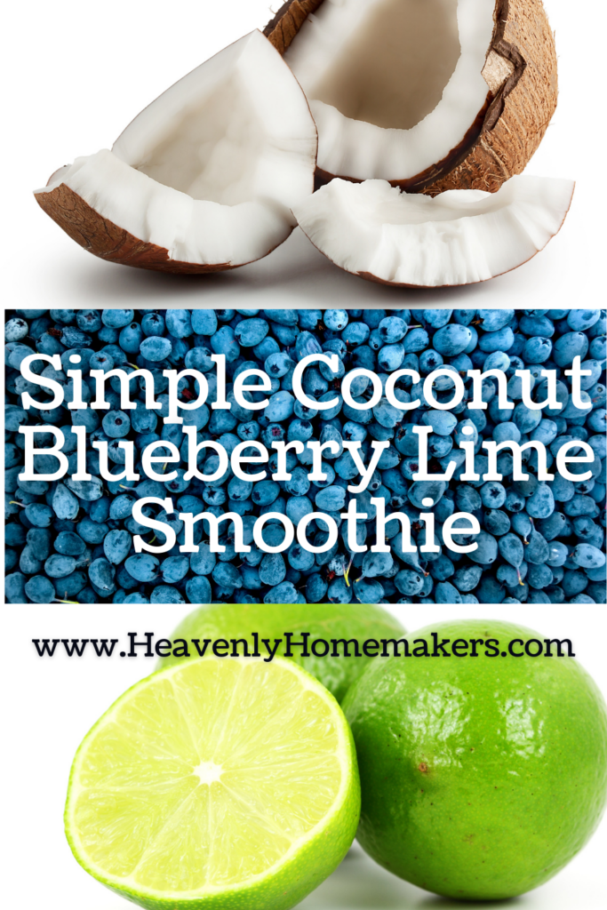 blueberry lime smoothie