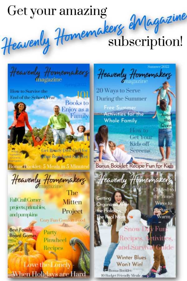 Heavenly Homemakers Yearly eMagazine Subscription