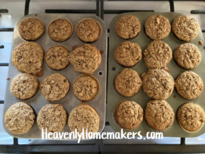 Simple Bran Muffin Recipe | Heavenly Homemakers