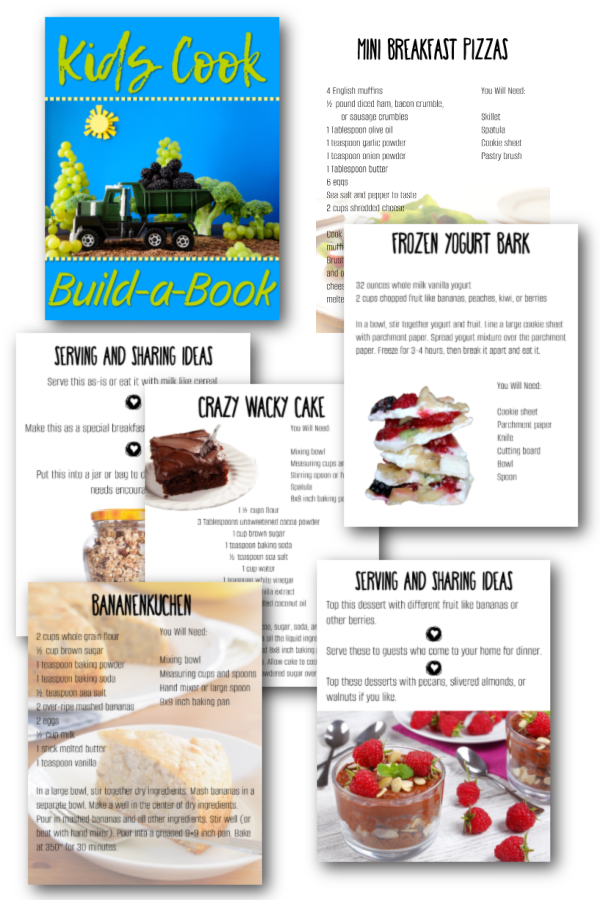 Kids Cook Build-a-Book Kit